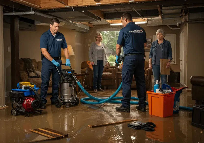 Basement Water Extraction and Removal Techniques process in Poquonock Bridge, CT